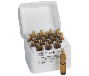 Estándar de cloro, 50-75mg/l como cl2, pk/20 ampollas