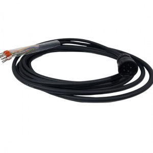 Cable con conector MP-5 para electrodos Crison, longitud 3 metros
