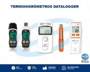 Termohigrómetros Datalogger