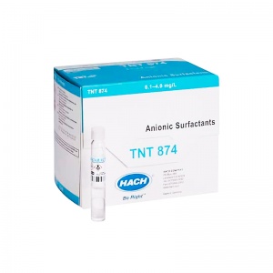Tensioactivos aniónicos TNTplus Vial Test (0.1-4.0 mg/L)