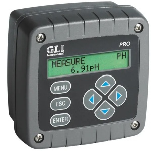 Transmisor de PH/ORP GLI modelo PRO-P3 para electrodos análogos