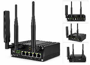 Router Industrial UR35, con RS232, 3G/4G, WIFI, LAN-Poe y GPS