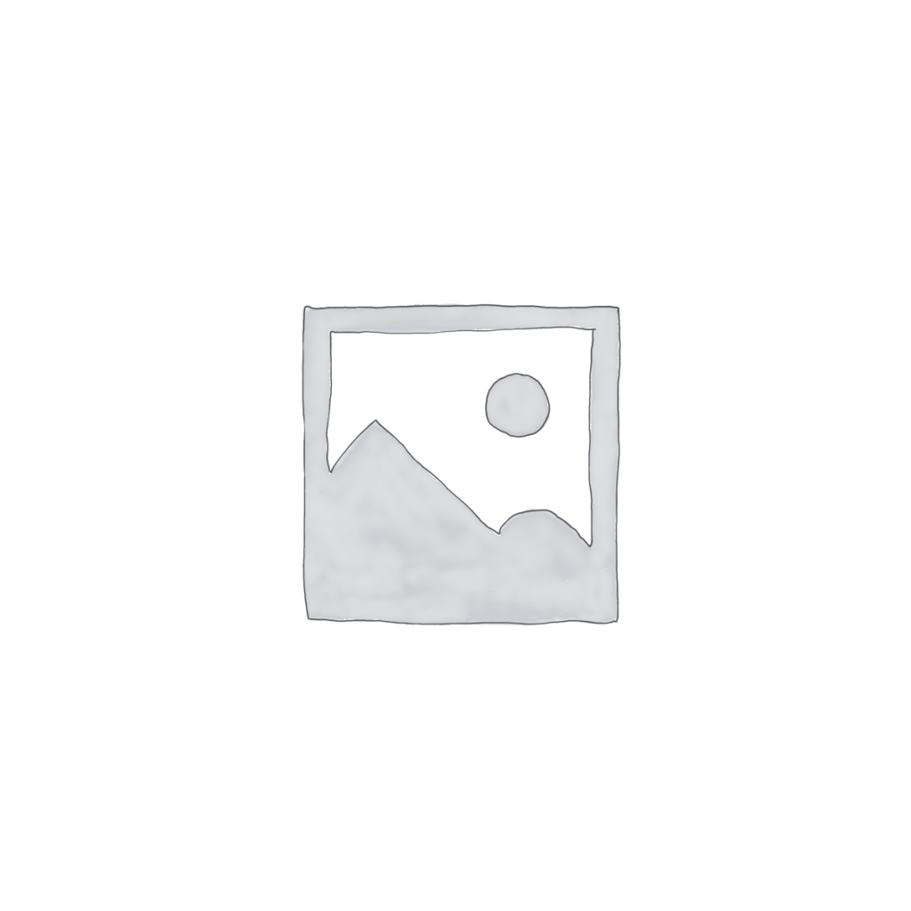 Grayscale illustration of a framed landscape with mountains and a round sun inside a square border.