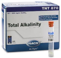 TOTAL ALKALINITY TNT+ (25-400MG/L), PK/25