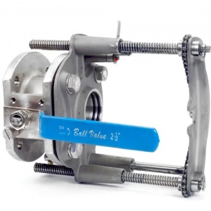 Accesorio de montaje retractil con valvula para solitax inline y highline sc