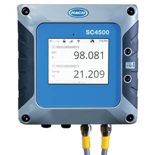 Controlador SC4500 a 24VDC, con dos entradas digitales y comunicación Modbus TCP/IP