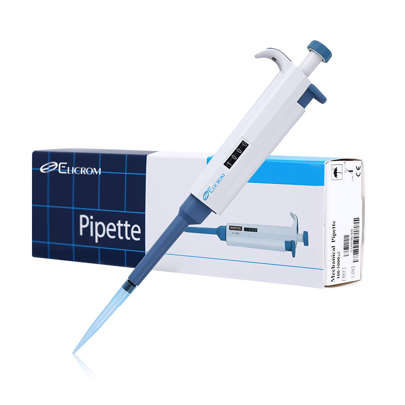 Pipeta mecánica Elicrom variable de 5 A 50uL 