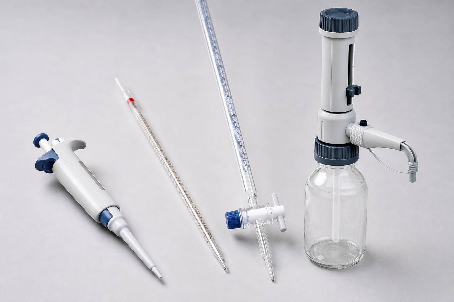 Pipetas micropipetas buretas y dispensadores calibrados en Lima Perú