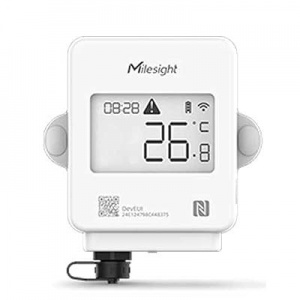 Termómetro  de un canal LoRaWAN, para sensor PT100 con conector M12