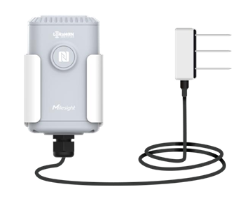 Medidor de humedad y temperatura del suelo, sin pantalla, con LoraWan AU915. - ELICROM