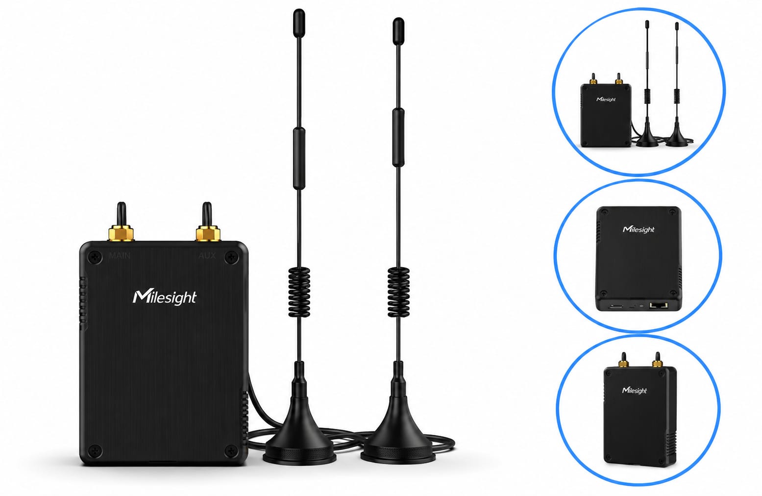 Gateway LoraWan industrial para interiores UG56 con LAN - ELICROM