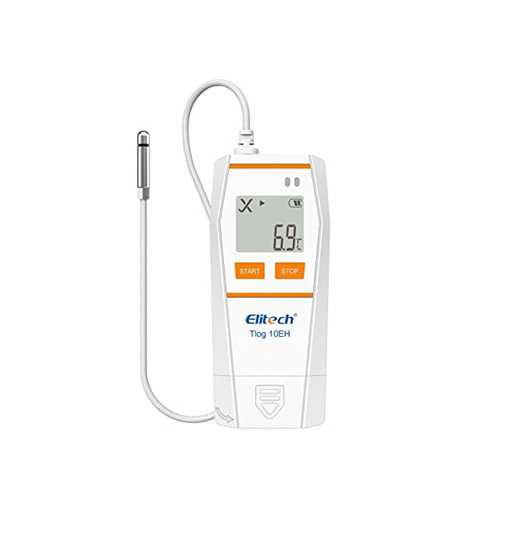 Datalogger de temperatura y humedad con sonda externa - ELICROM